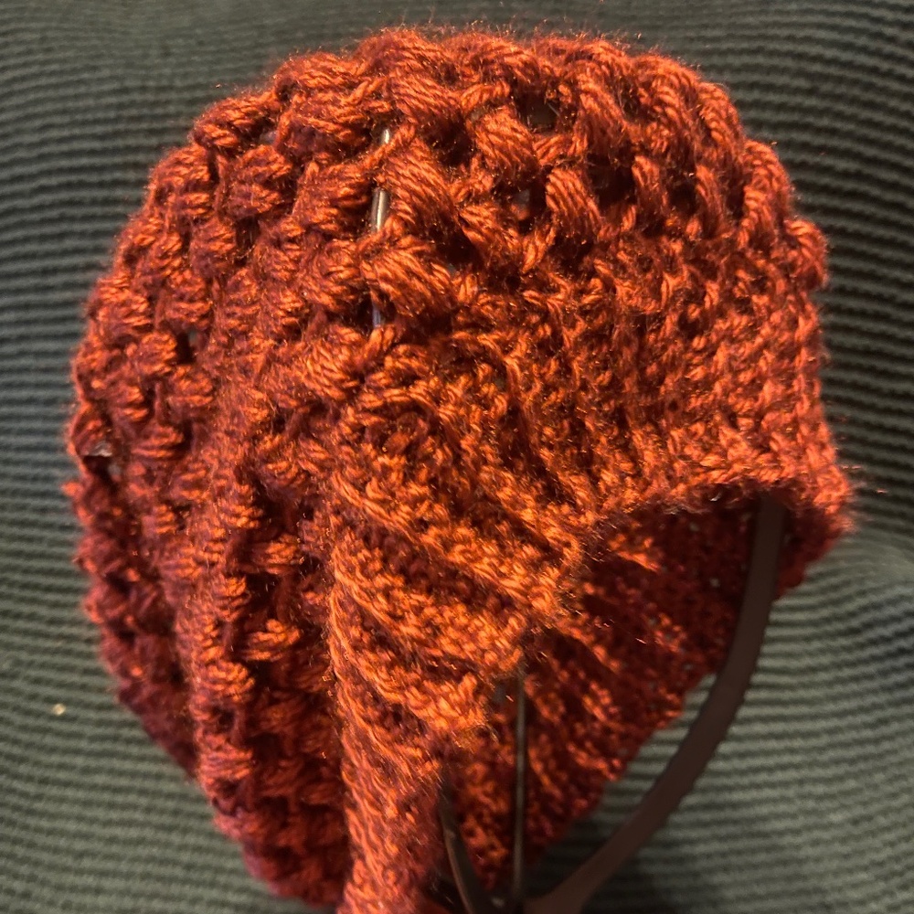 Crochet slouch hat